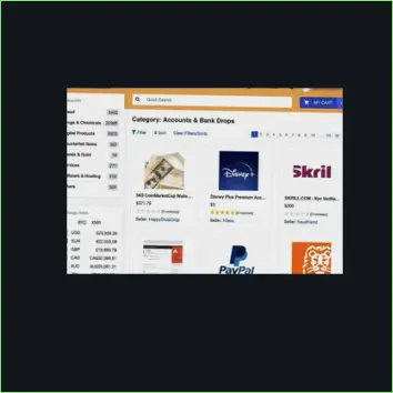Secure marketplace interface with privacy focus